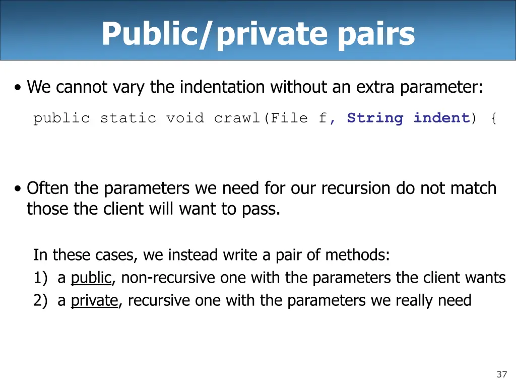 public private pairs