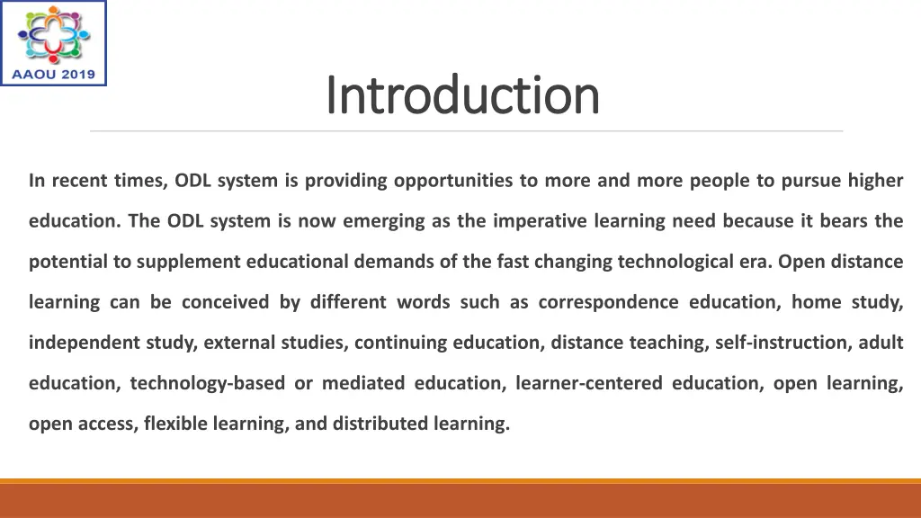 introduction introduction