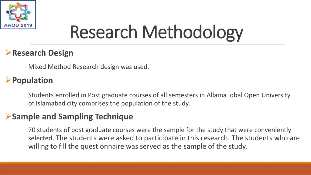 research methodology research methodology