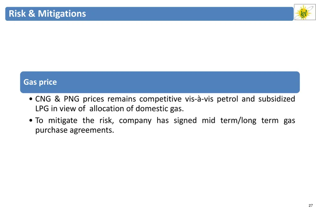 risk mitigations