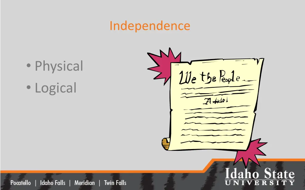 independence