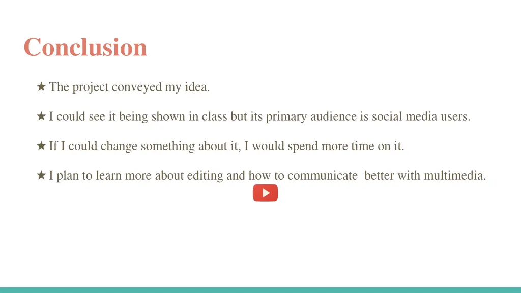 conclusion