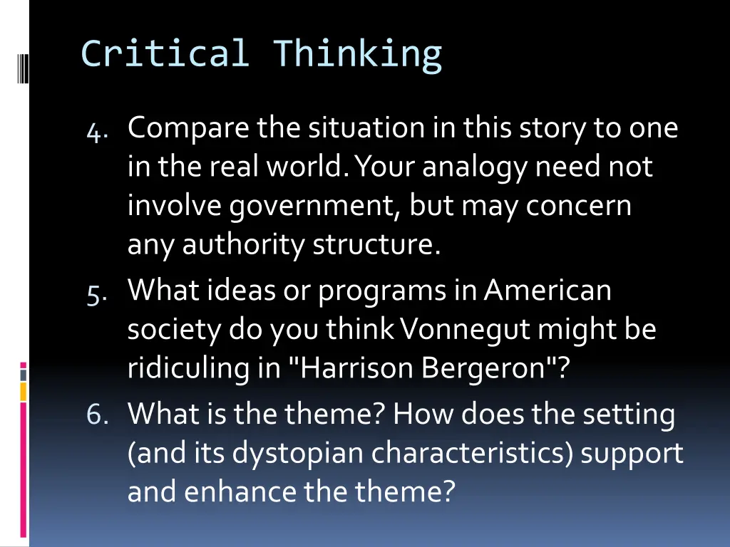 critical thinking 1