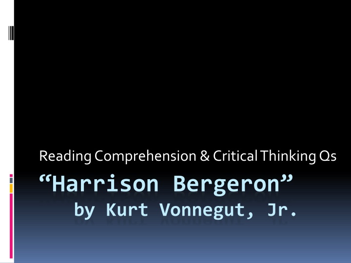 reading comprehension critical thinking qs