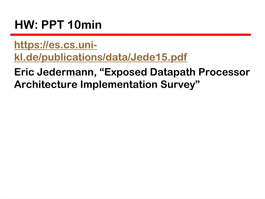 hw ppt 10min