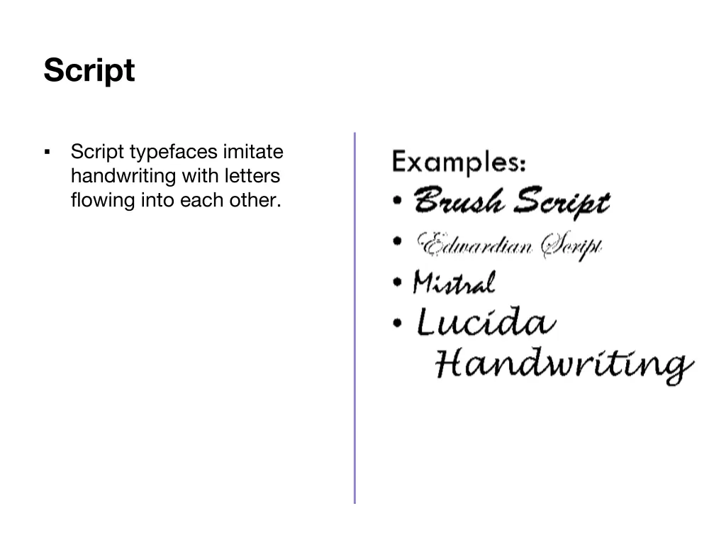 script