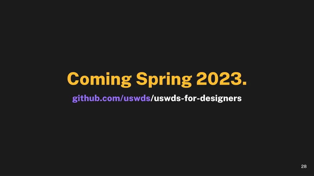 coming spring 2023 github com uswds uswds