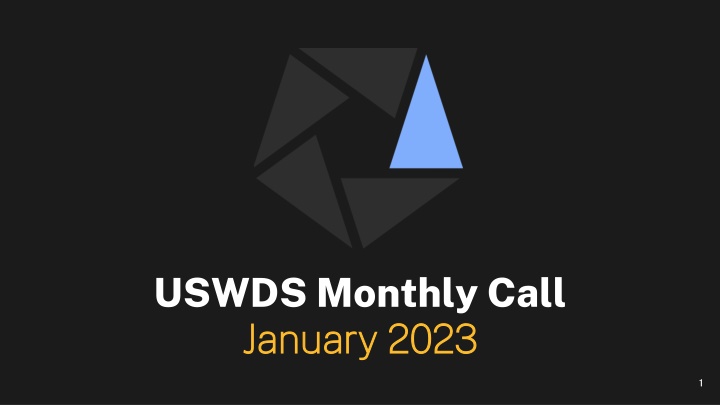 uswds monthly call january 2023 january 2023
