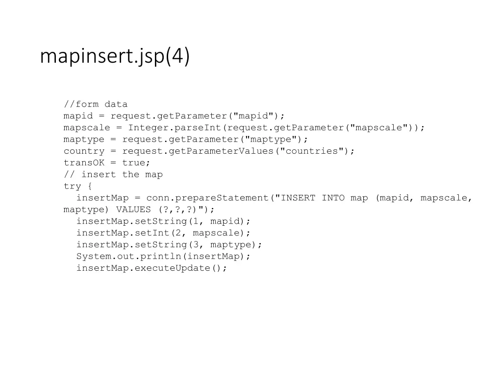 mapinsert jsp 4