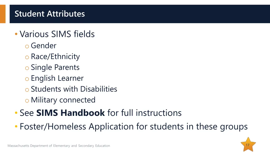student attributes