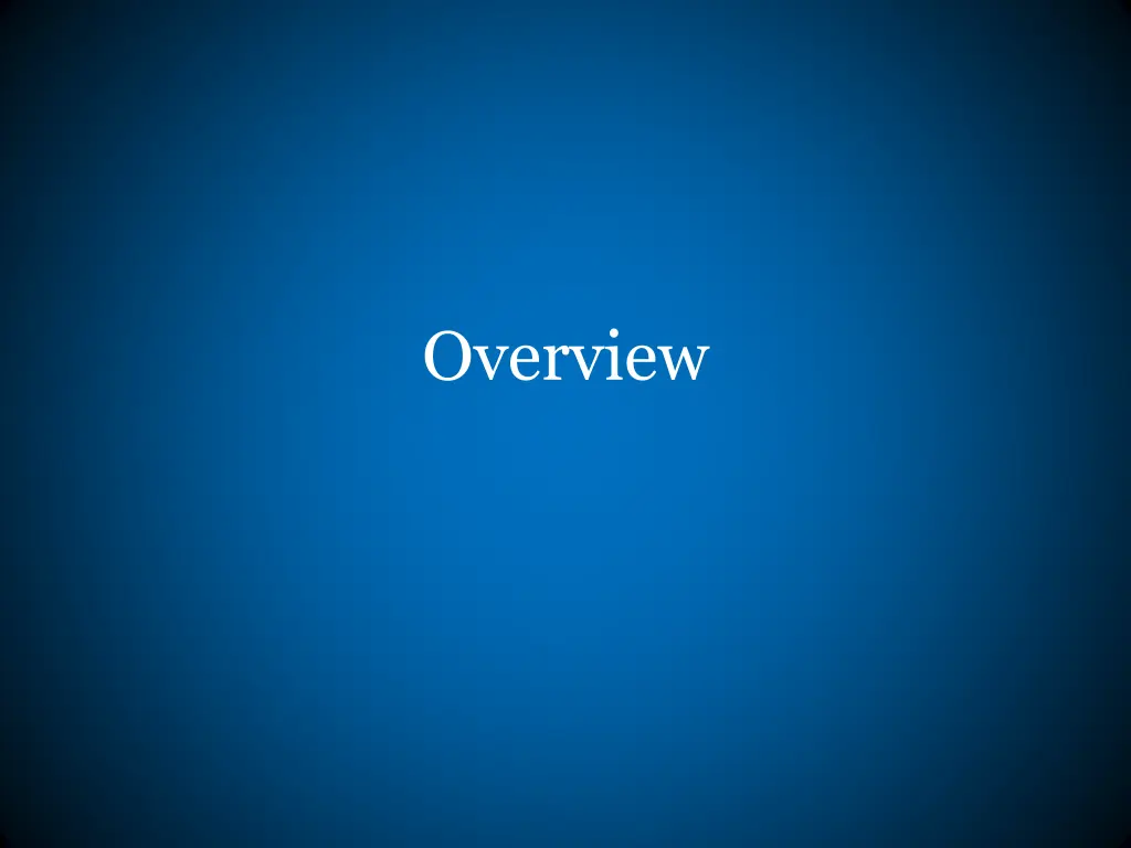 overview