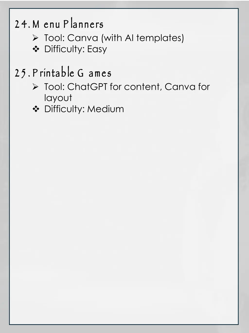 2 4 m enu p lanners tool canva with ai templates