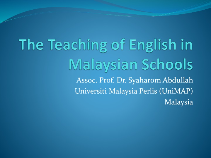 assoc prof dr syaharom abdullah universiti