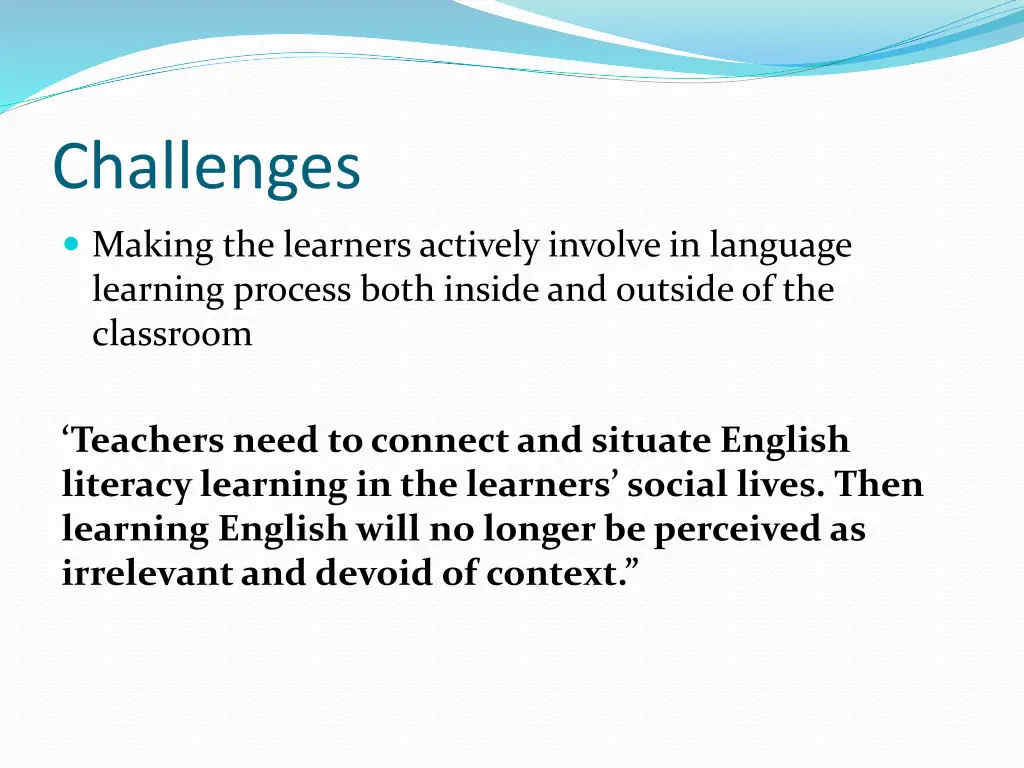 challenges