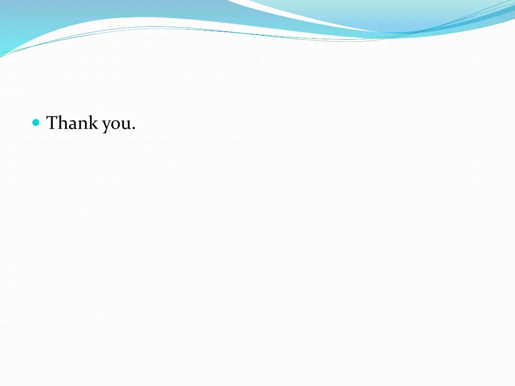 thank you
