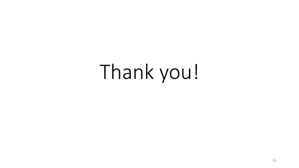 thank you