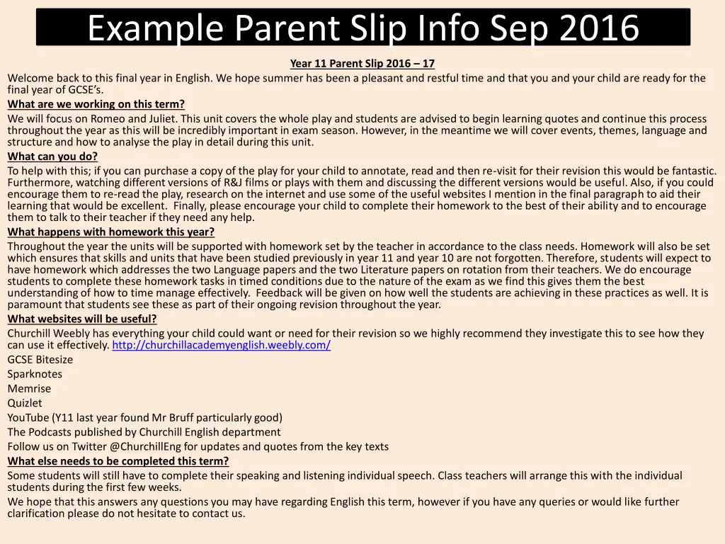 example parent slip info sep 2016