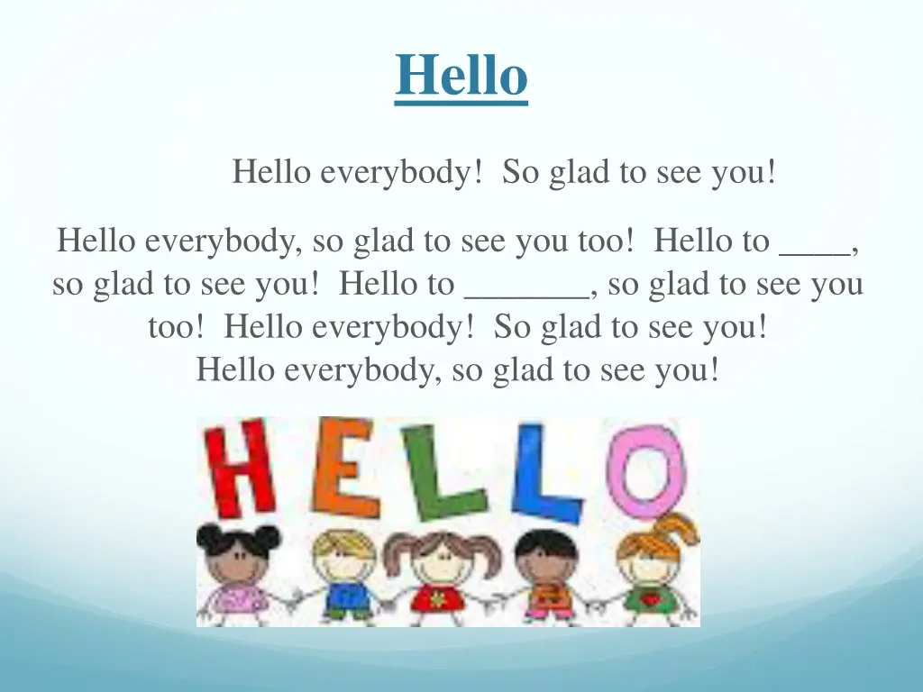 hello