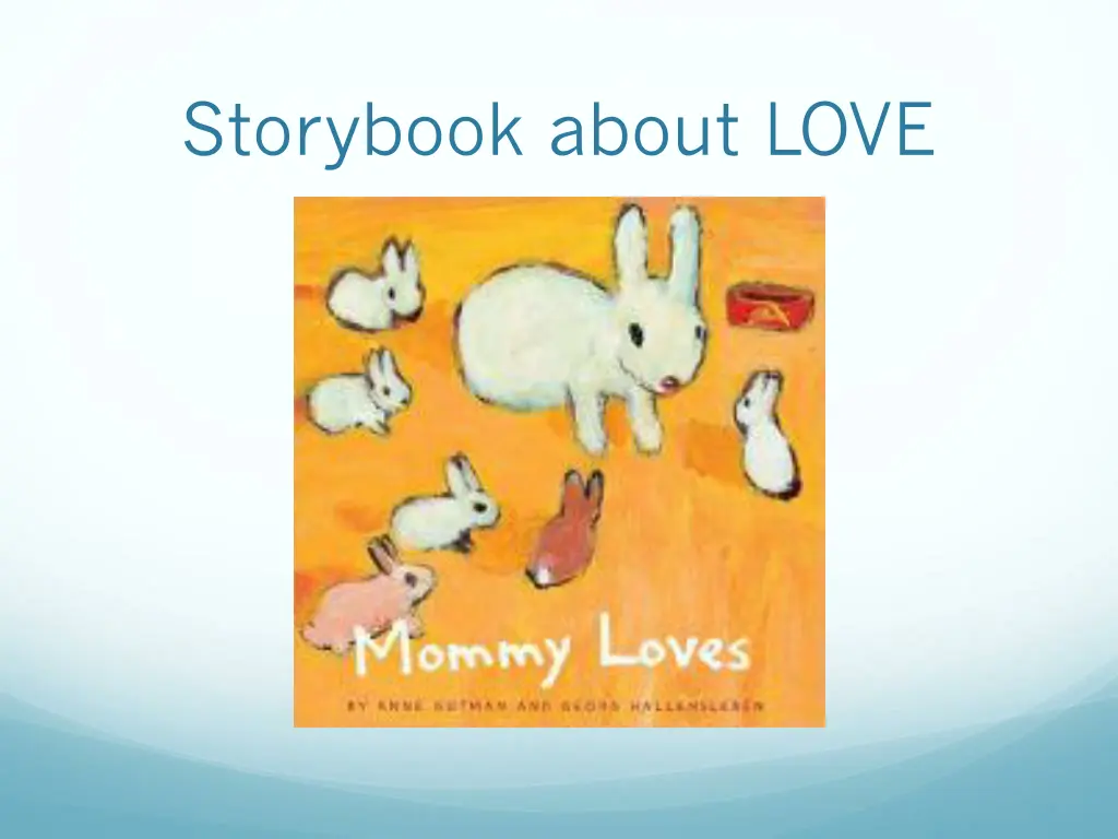 storybook about love
