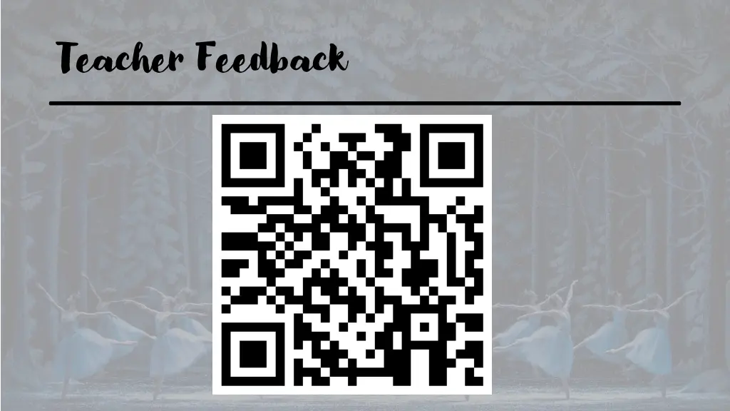 teacher feedback