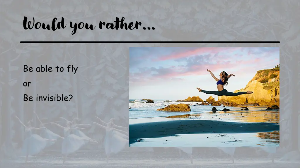 would you rather