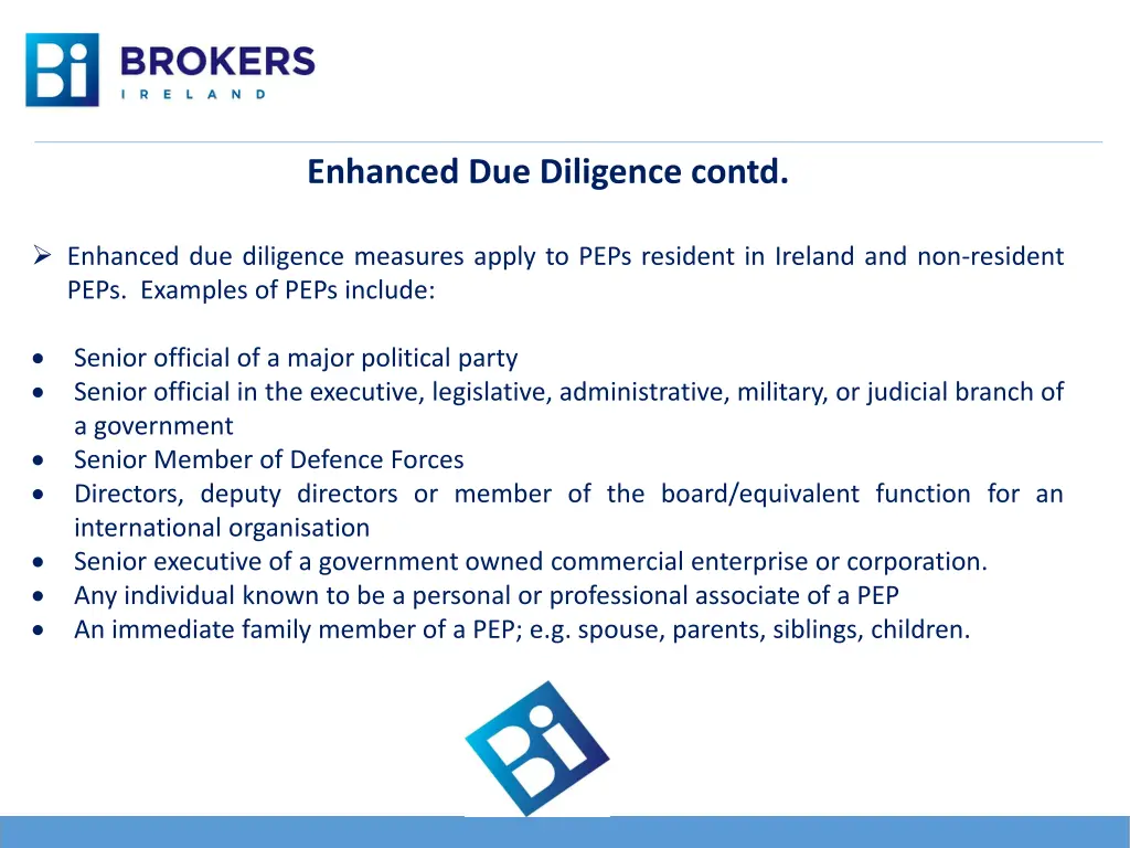 enhanced due diligence contd 2