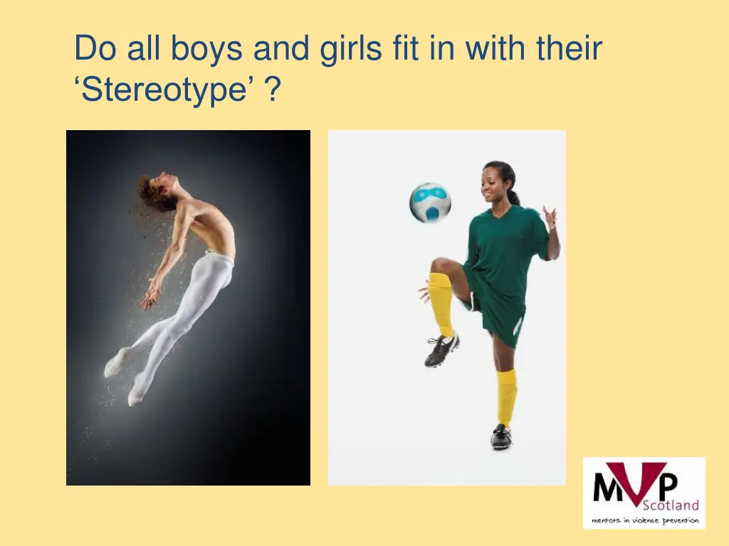 do all boys and girls fit in with their stereotype