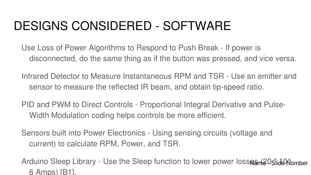 designs considered software