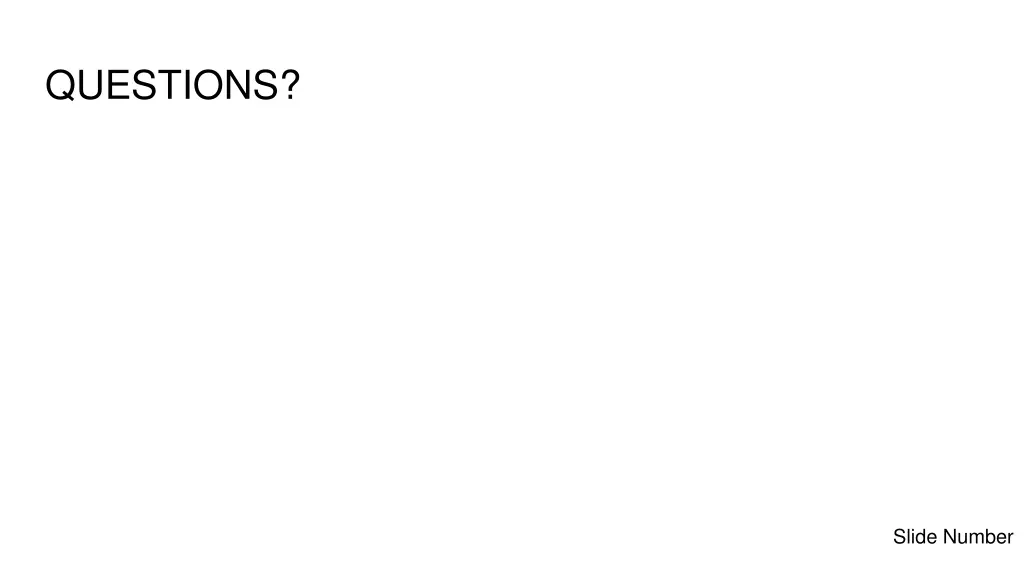 questions