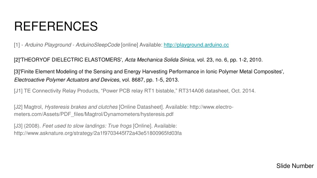 references