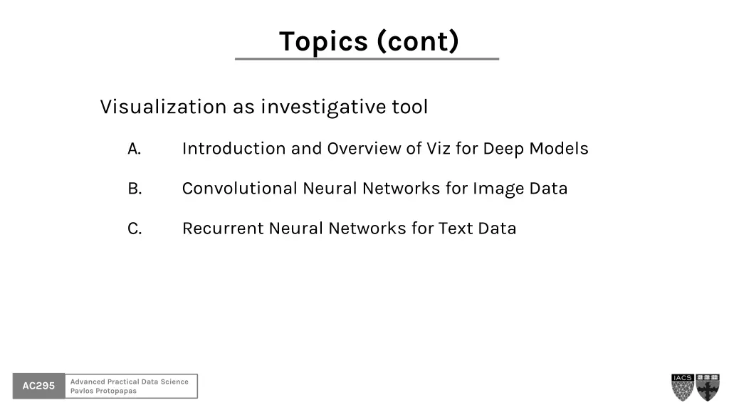 topics cont 1