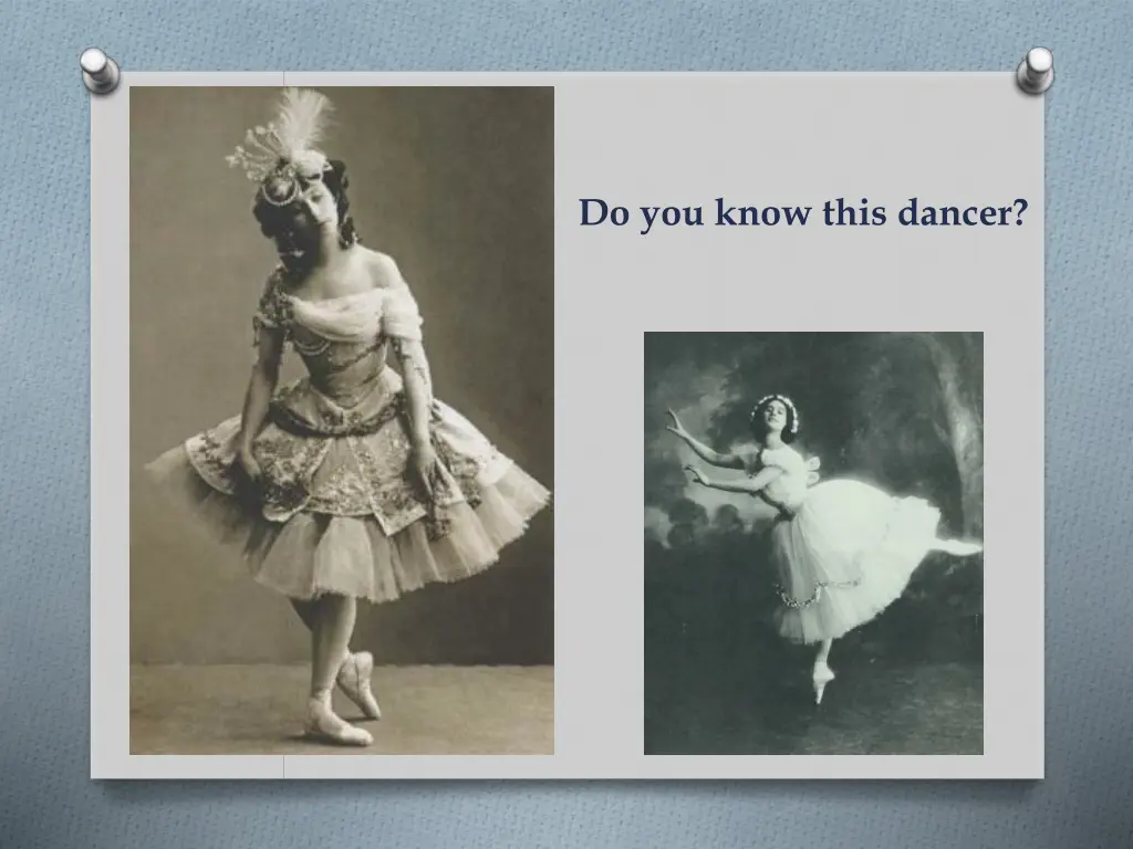 do you know this dancer