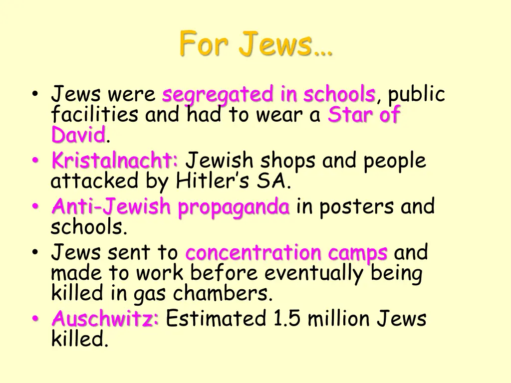 for jews