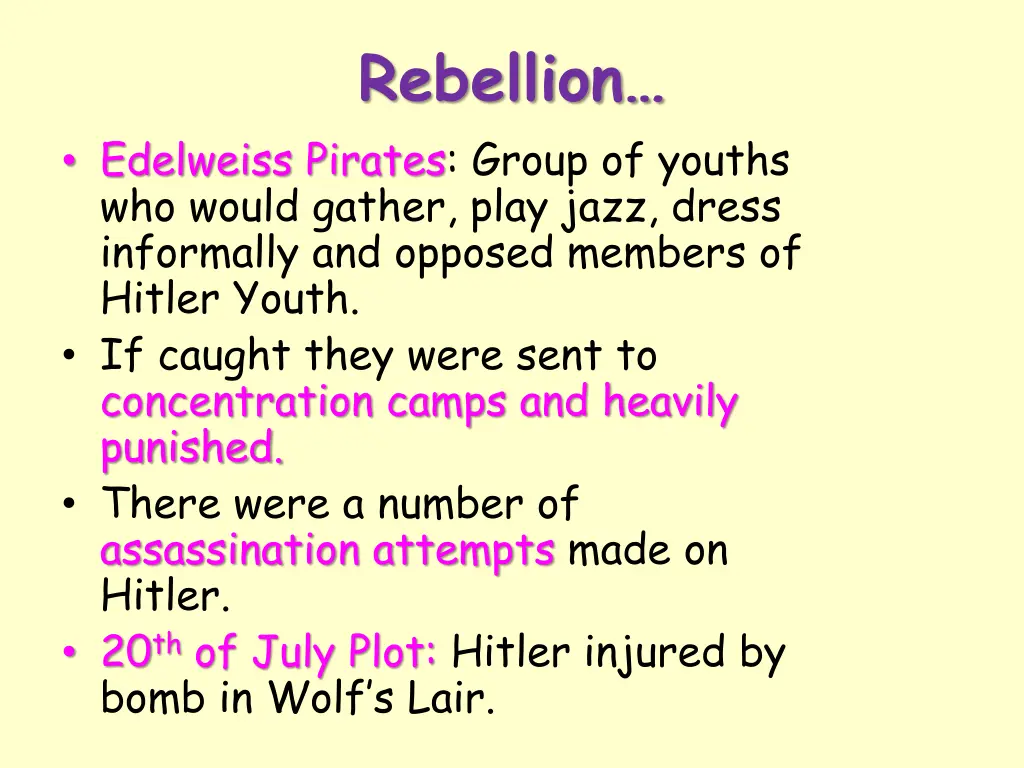 rebellion