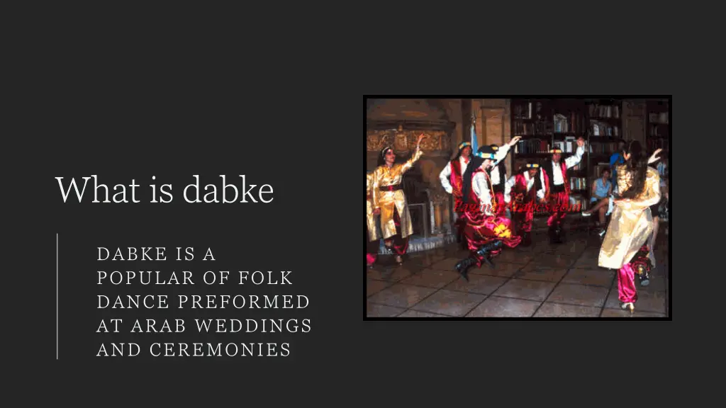 what is dabke
