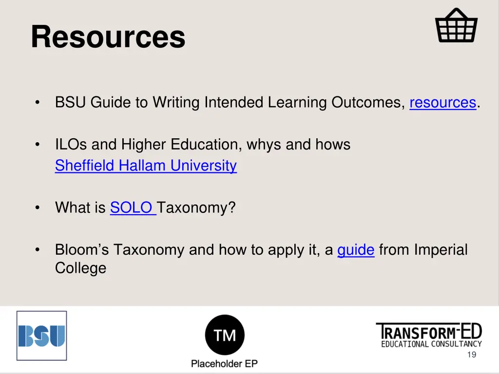 resources