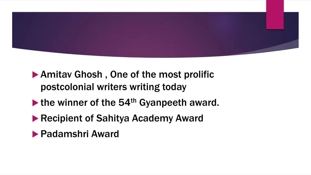 amitav ghosh one of the most prolific