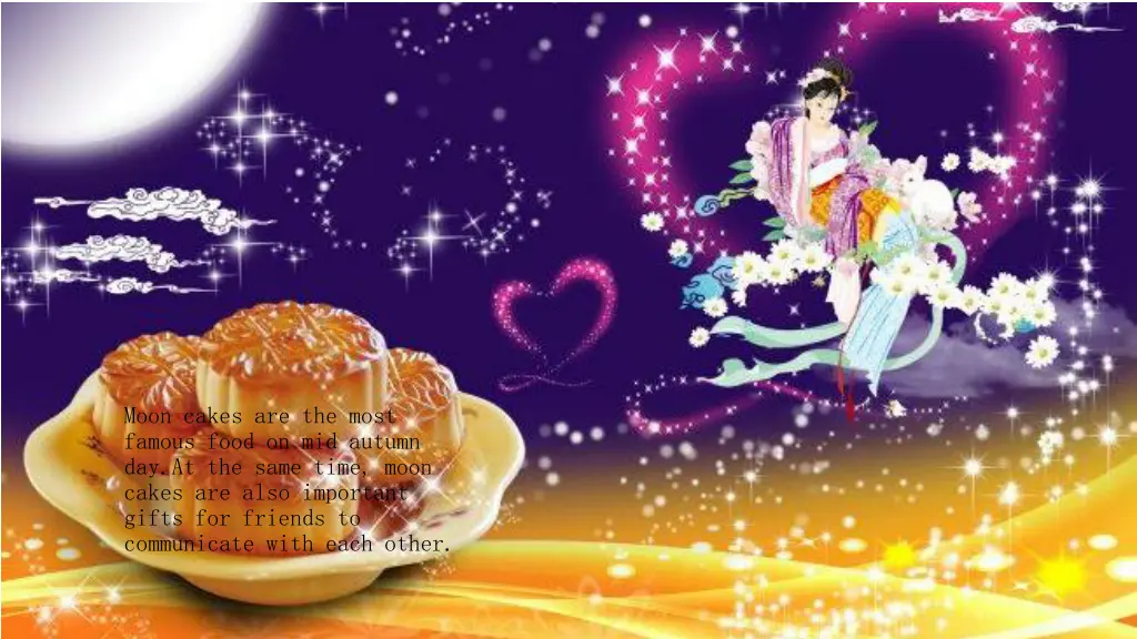 moon cakes are the most famous food on mid autumn