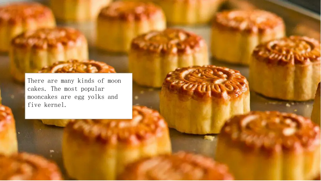 there are many kinds of moon cakes the most