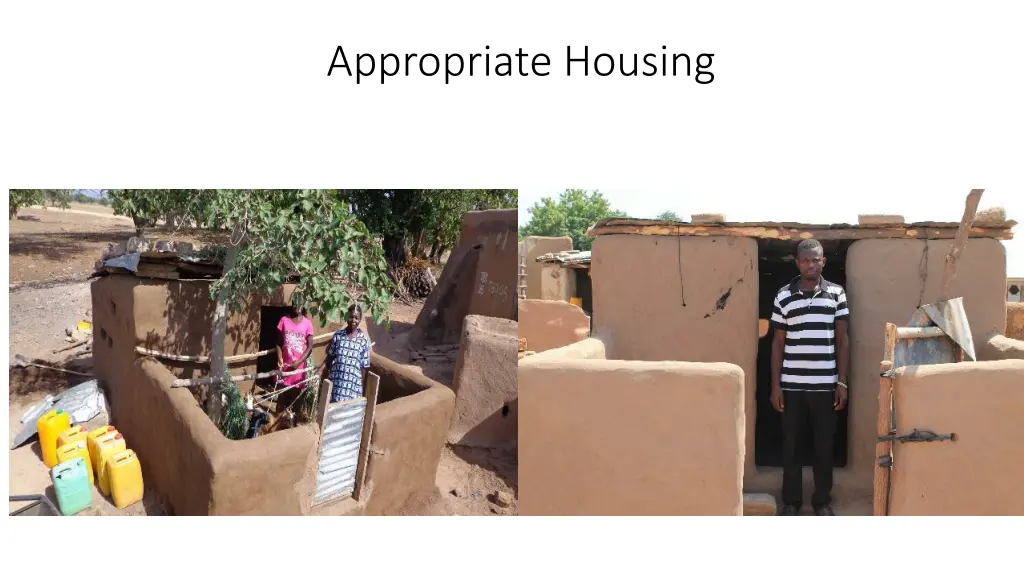 appropriate housing
