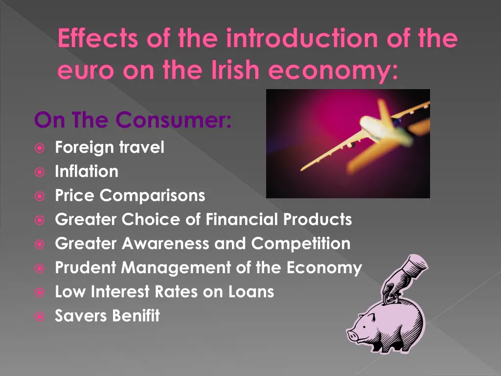 effects of the introduction of the euro