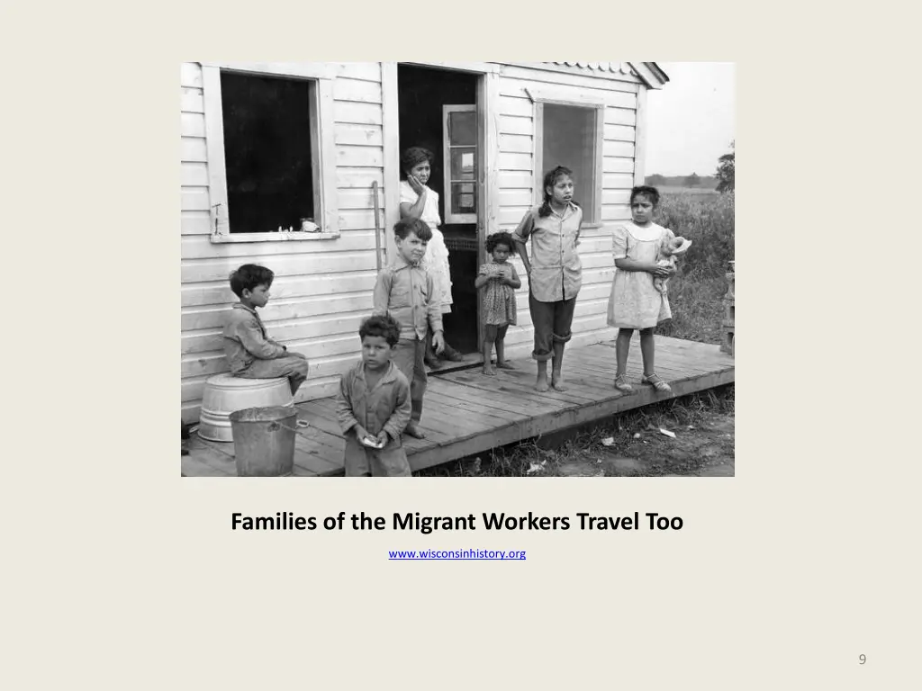 families of the migrant workers travel too