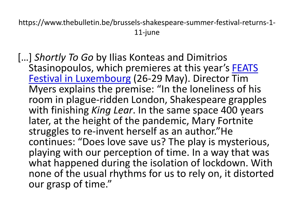 https www thebulletin be brussels shakespeare