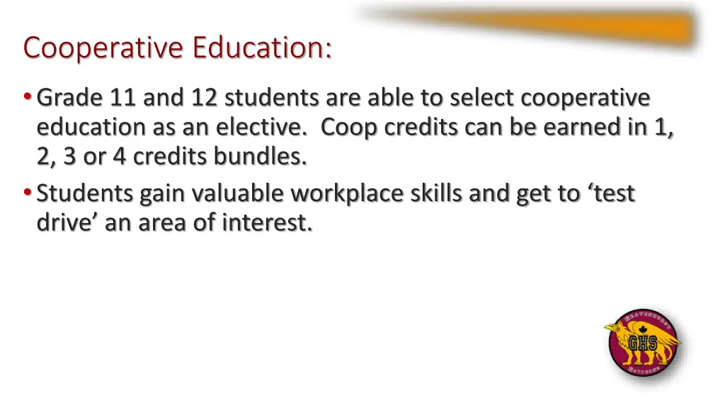 cooperative education