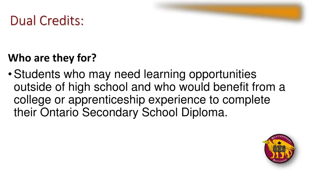 dual credits 1