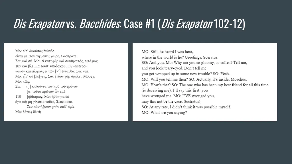 dis exapaton vs bacchides case 1 dis exapaton