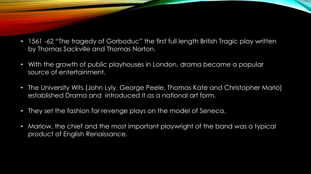1561 62 the tragedy of gorboduc the first full