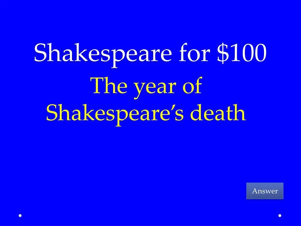 shakespeare for 100 the year of shakespeare