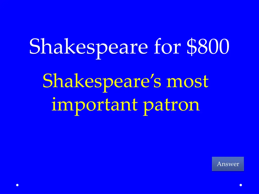 shakespeare for 800
