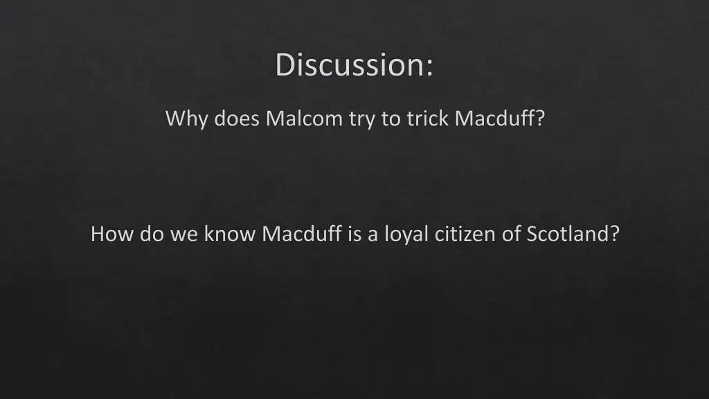discussion